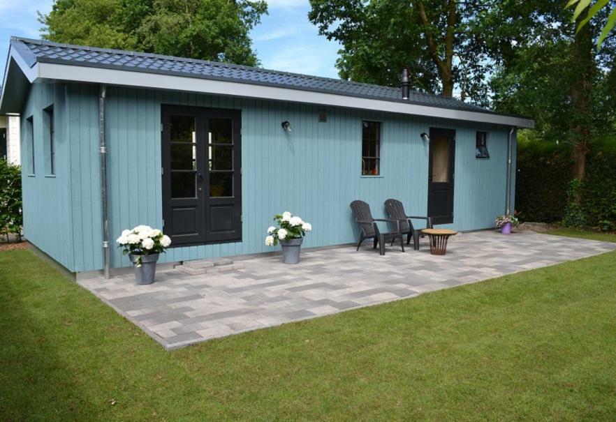 Mooi Nieuw Houten Huisje Havelte Extérieur photo